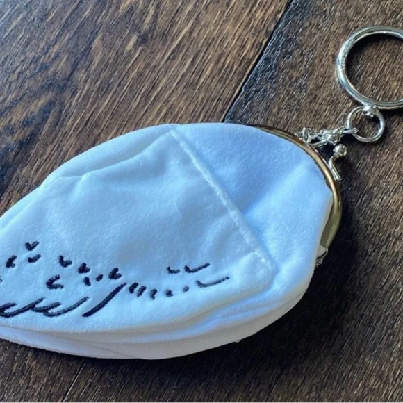 Vera Bradley Harry Potter Hedwig Bag Charm Coin Purse Forbidden Forest Key Chain - Picture 4 of 16